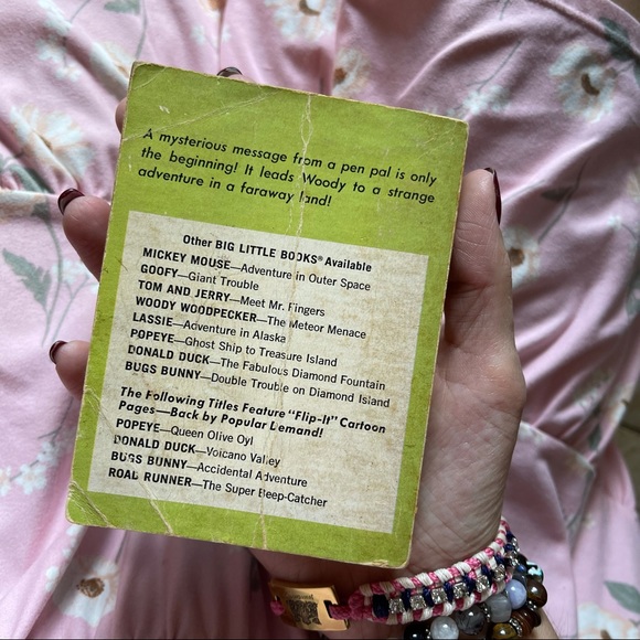 SOLD 3 Vintage Little Big Books Bugs Bunny, Woody Woodpecker, Popeye Looney - Picture 10 of 10